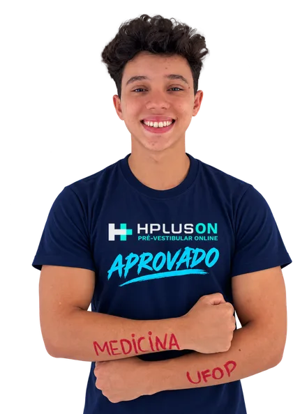 Bernardo Gabriel Oliveira, aprovado em Medicina UFOP
